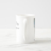 Groene deur en Roos - Martha's wijntuin Porselein Kop (Achterkant)