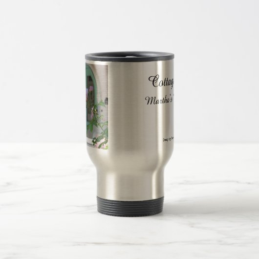 Groene deur en Roos - Martha's wijntuin Reisbeker (Center)