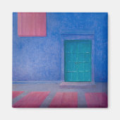 Groene deur Jodhpur 2010 Magneet (Voorkant)