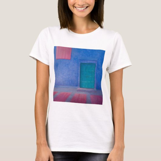Groene deur Jodhpur 2010 T-shirt (Voorkant)