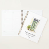 Groene Deur Watercolor Logo Makelaar Planner (Display)
