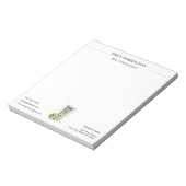 Groene Deur Waterverf Makelaar Notitieblok (Linkerzijde)