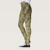 groene diamant leggings (Links)