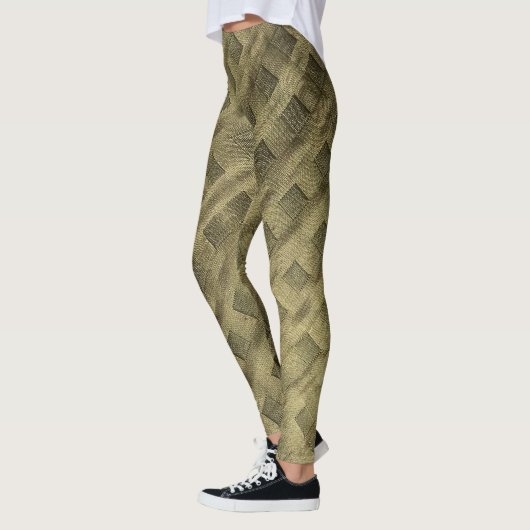 groene diamant leggings (Links)