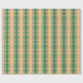 Groene Diamanten Cadeaupapier (Vlak)