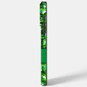 Groene diamanten, groen edelstenen juwelenpatroon Case-Mate iPhone case (Achterkant / Links)