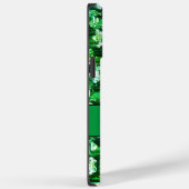Groene diamanten, groen edelstenen juwelenpatroon Case-Mate iPhone case (Achterkant / Rechts)