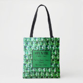 Groene diamanten, groene edelstenen sieraden, # FU Tote Bag (Voorkant)