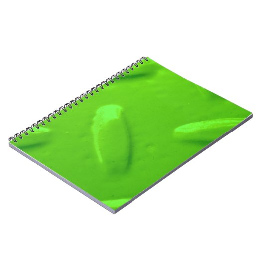 Groene Diamondplaat Notitieboek (Linkerzijde)