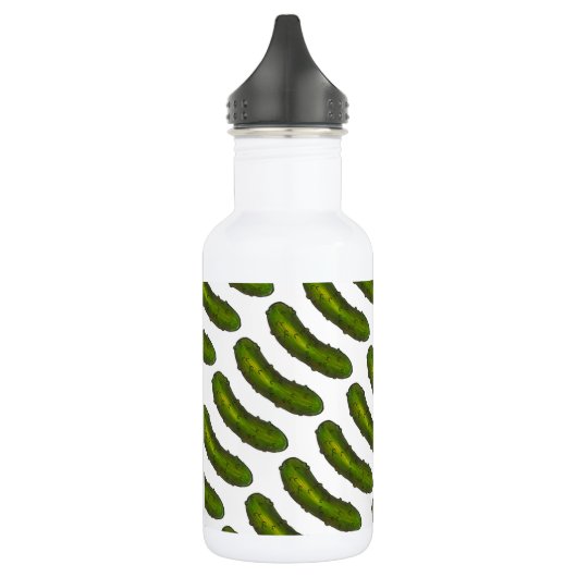 Groene Dill Pickle Pickles Water Bottle Waterfles (Links)