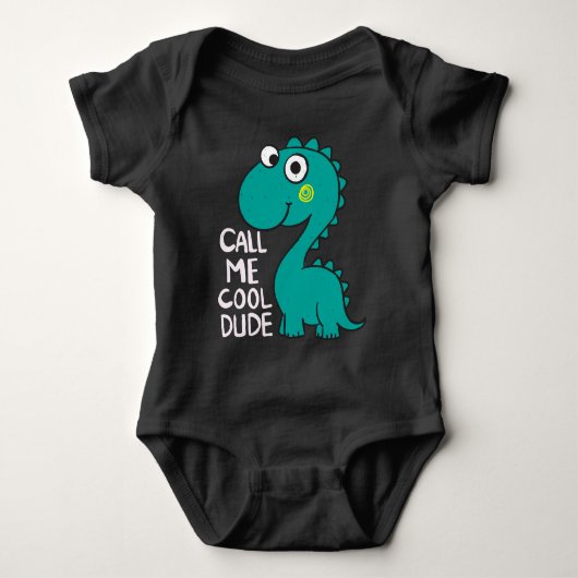 Groene dino romper (Voorkant)