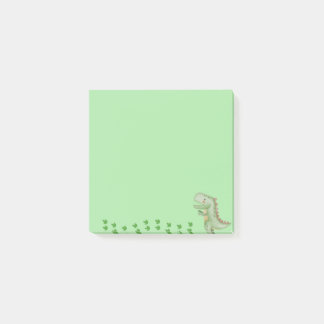 Groene Dinosaur Post-it notities, plakbiljetten Post-it® Notes