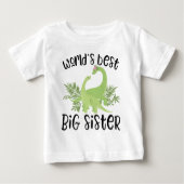 Groene Dinosauriërs Werelds Beste Grotere Zus (Voorkant)