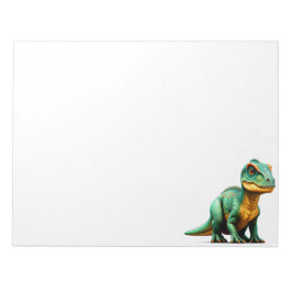 Groene Dinosaurus Notitieblok