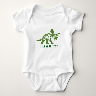 Groene dinosaurus RAWR!!! Romper