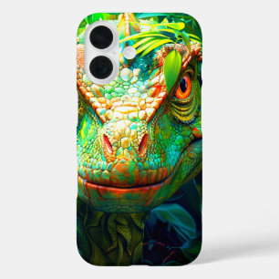 Groene Dinosaurus Telefoonhoes iPhone 16 Hoesje