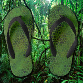 Groene Dinosaurus Verberg Paar Teenslippers