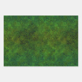 Groene dinosaurus Verbergen Verpakking Papierblad  Inpakpapier Vel (Voorkant 2)