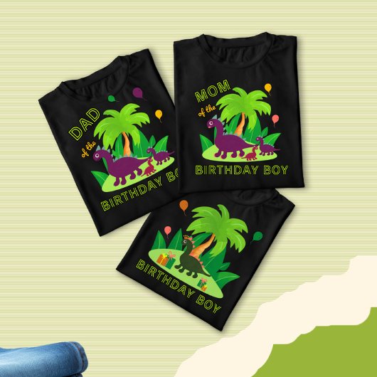 Groene dinosaurus voor verjaardagsfeestje