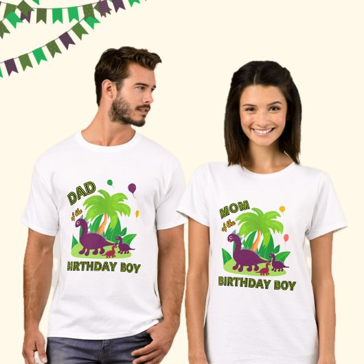 Groene dinosaurus voor verjaardagsfeestje romper