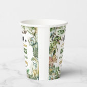 Groene Dinosaurussen Jurassic Boy Verjaardagsfeest Papieren Bekers (Rechts)