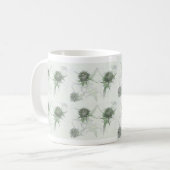 Groene distel ... mok (Voorkant links)