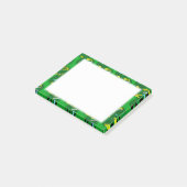 Groene DNA Medische Wetenschap Post-it® Notes (Schuin)