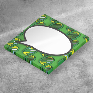 Groene DNA-spraakballon Medische Wetenschap Post-it® Notes