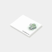 Groene Dogues de Bordeaux Post-it® Notes (Schuin)