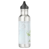 Groene dolfijn op maat waterfles  (Links)