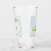 Groene dolfijn Persoonlijk Glass Cup Glas (Links)