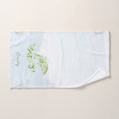Groene Dolphin Personalized Bath Towel Set Bad Handdoek (Handdoek)