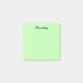 Groene donderdag post-it® notes (Voorkant)