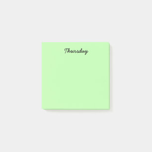 Groene donderdag post-it® notes