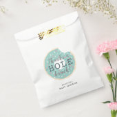 Groene Donut Bedankt een Hole Bunch Baby shower Bedankzakje (Gezegeld)