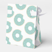 Groene Donut dank u Baby shower cadeau Bedankdoosjes (Achterkant)