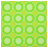 Groene donuts met groene vulling op olijfstof stof (Swatch)