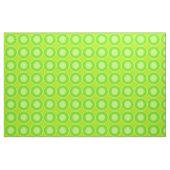 Groene donuts met groene vulling op olijfstof stof (Fat Quarter)