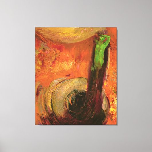 Groene Dood Canvas Afdruk (Voorkant)