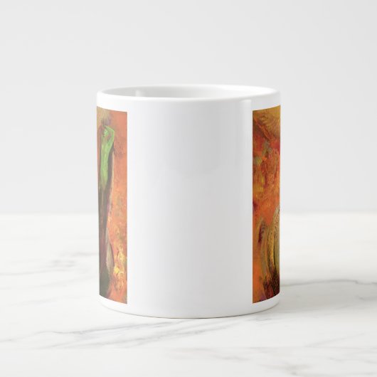 Groene Dood Grote Koffiekop (Voorkant)