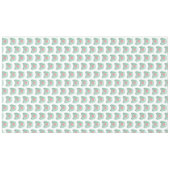 Groene door de hand getrokken Bridal-auto Tafelkleed (Voorkant (Horizontaal))