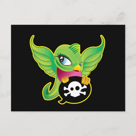 Groene doorbraak briefkaart (Voorkant)