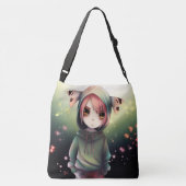 Groene dop Tote Bag (Achterkant)