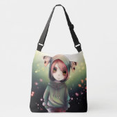 Groene dop Tote Bag (Voorkant)