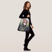Groene dop Tote Bag (Op model)