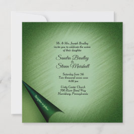 Groene Draai van de Pagina Kaart