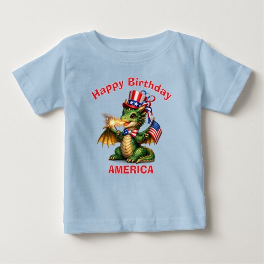 Groene Draak (6c) Patriottisch Kinder T-Shirt (Voorkant)