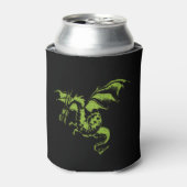 Groene Draak Blikjeskoeler (Blikje Voorkant)