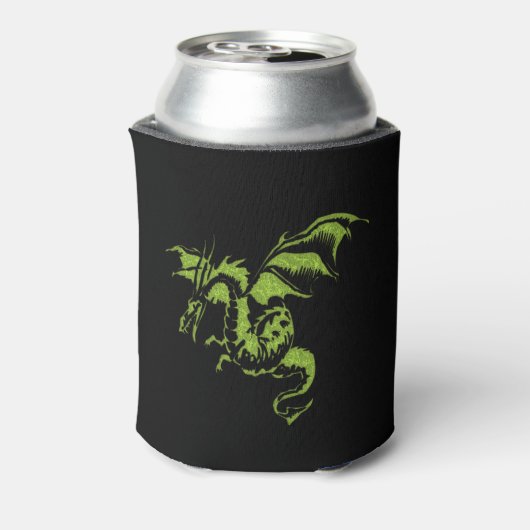 Groene Draak Blikjeskoeler (Blikje Achterkant)