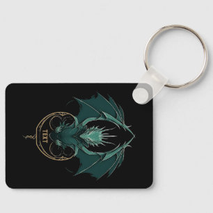  groene draak elegantie sleutelhanger